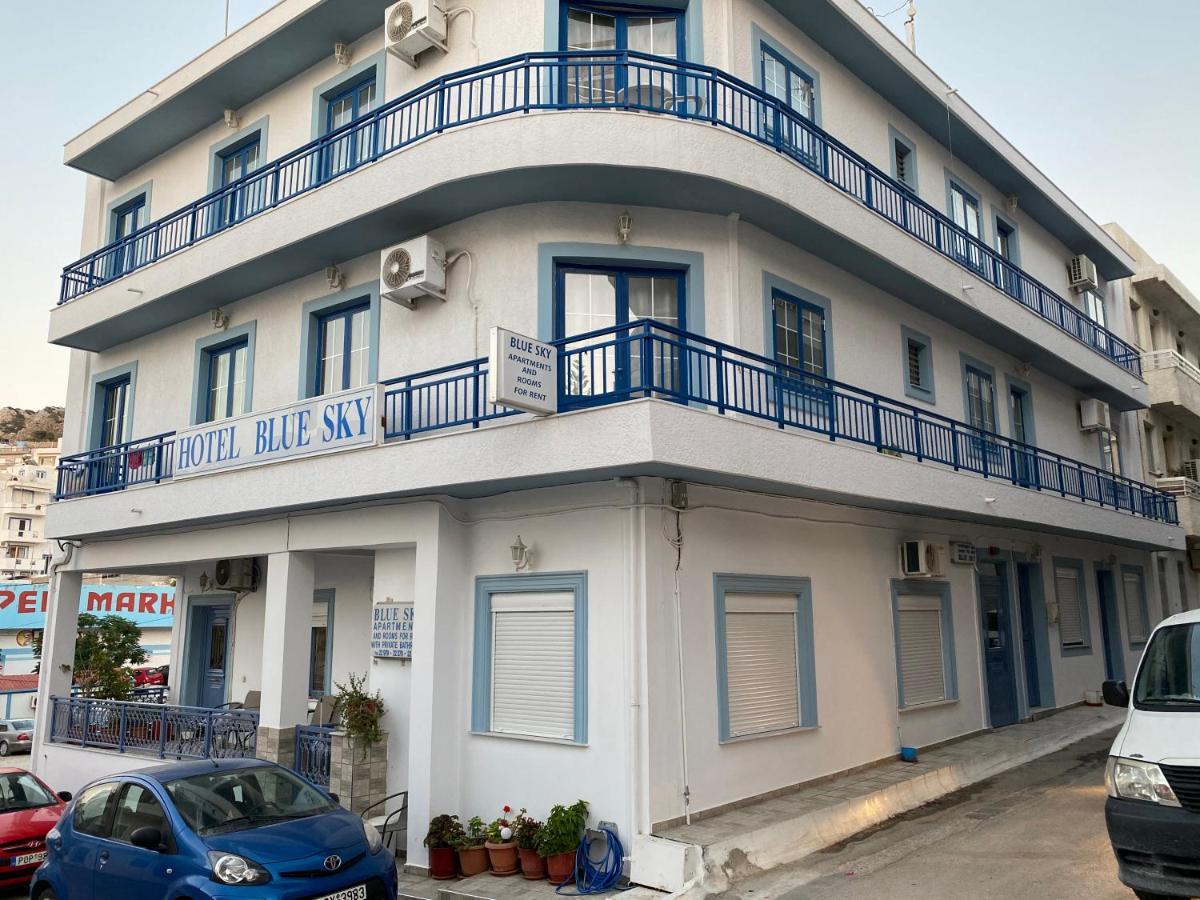 Blue Sky Apartments Karpathos Exteriör bild